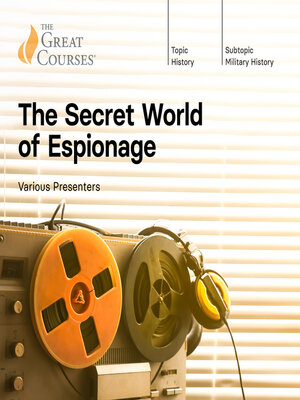 cover image of The Secret World of Espionage